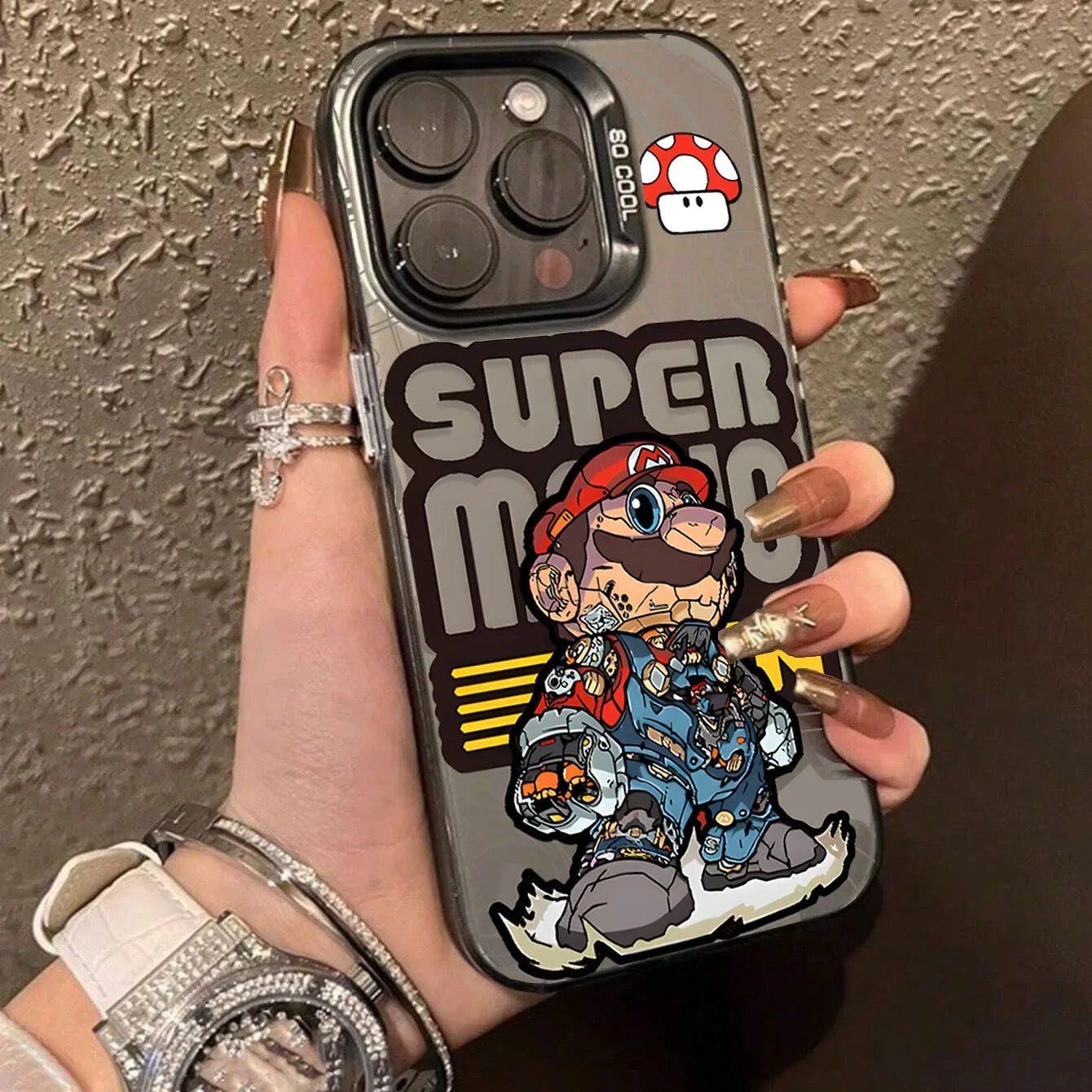 Shockproof TPU Hard Shell Case - iPhone 7-16