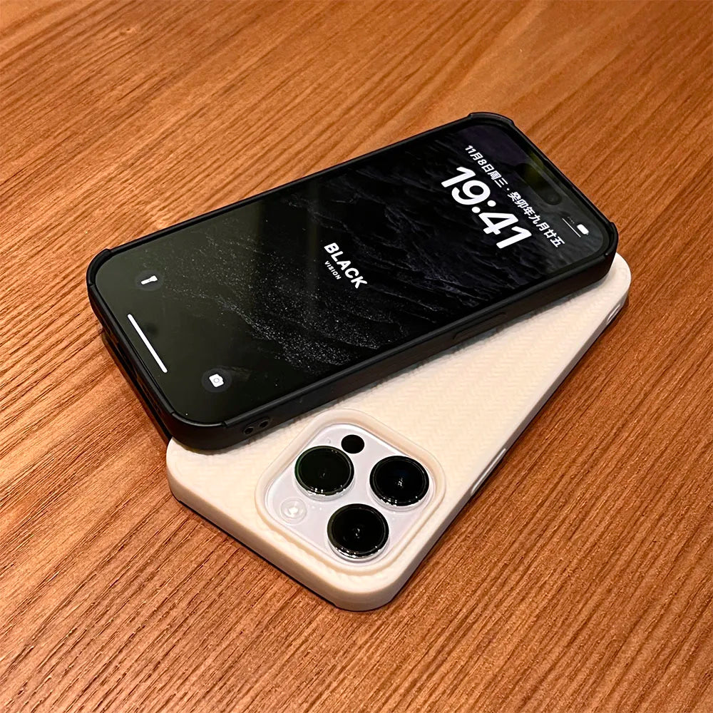 Knitting Grain Soft Case - iPhone 11-16 Pro Max