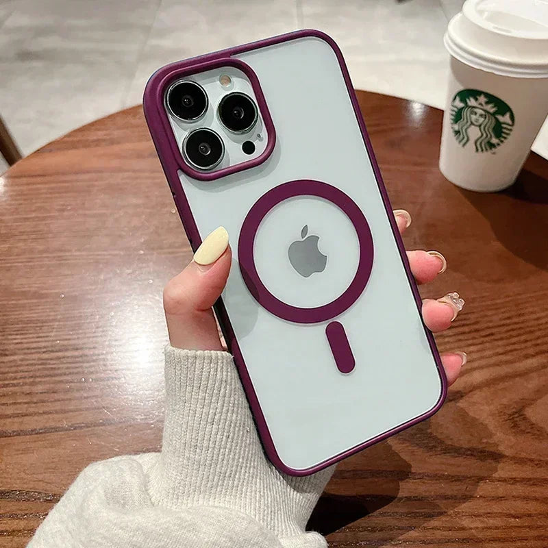 Colorful Magsafe Matte Case - iPhone 11-16 Pro Max