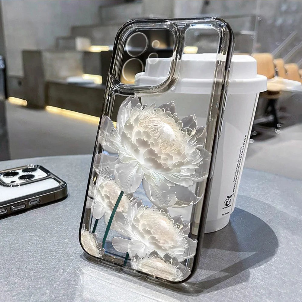 Lotus Flower Soft Case - iPhone 12-16 Pro Max