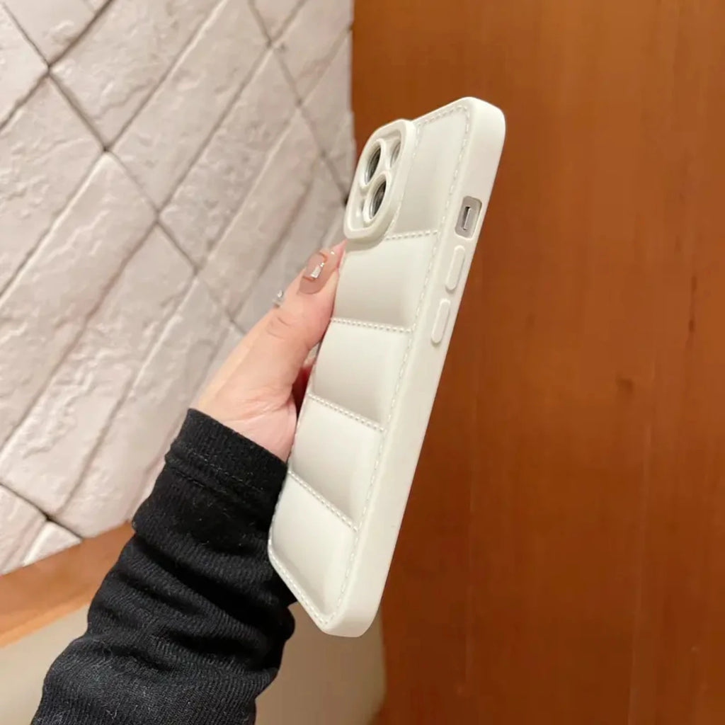 Puffer Down Jacket Phone Case - iPhone 12-14 Pro Max