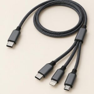 3-in-1 100W Fast Charging Cable