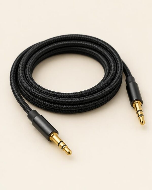Nylon Braided Auxiliary Audio Cable