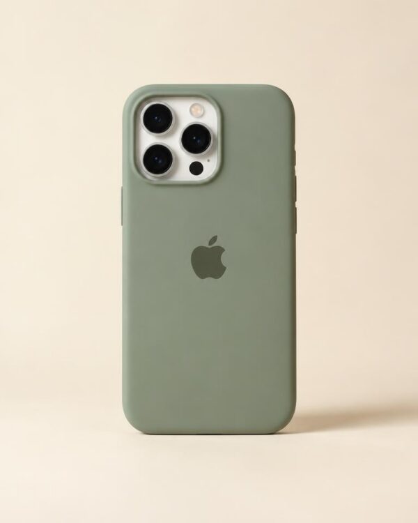 Liquid Silicone Full Logo Case